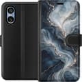 Kompatibelt Lommeboketui til Sony Xperia 10 VI Blå agat blå