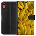 Miniatyrbild 1 av 3: Apple iPhone XR Plånboksfodral Banana Pattern – lekfullt m