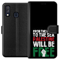 Miniatyrbillede 1 af 3: Samsung Galaxy A40 Tegnebogsetui Fri Palæstina