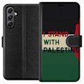 Miniatyrbild 1 av 3: Samsung Galaxy A24 4G Plånboksfodral Stand with Palestine – solidaritetsdesign med starkt budskap