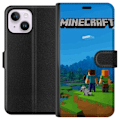 Pikkukuva 1 / 3: Apple iPhone 15 Plus Lompakkokotelo Minecraft Key Art