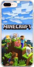 Kompatibelt Mobildeksel til Apple iPhone 8 Plus Minecraft Creeper-blokk piksel retrospill