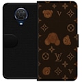 Miniatyrbillede 1 af 3: Nokia G20 Tegnebogsetui Plush Luxe