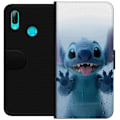 Miniatyrbillede 1 af 3: Huawei P smart 2019 Tegnebogsetui Stitch ved et vindue i sød stil