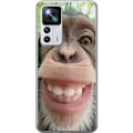 Pikkukuva 1 / 3: Xiaomi 12T Läpinäkyvä kuori Simpanssi Selfie Rauhallinen Graafinen Suunnittelu Apinan Aihe Suosittu Urban Art Tyyli