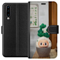 Miniatyrbillede 1 af 3: Huawei P30 Tegnebogsetui MONSTRENE Uduelige Planter