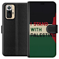 Miniatyrbild 1 av 3: Xiaomi Redmi Note 10 Pro Plånboksfodral Stand with Palestine – solidaritetsdesign med starkt budskap