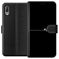 Miniatyrbillede 1 af 3: Sony Xperia L3 Tegnebogsetui Minimalistiske fugle sort