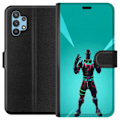 Pikkukuva 1 / 3: Samsung Galaxy A32 5G Lompakkokotelo musta ritari fortnite