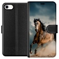 Miniatyrbillede 1 af 3: Apple iPhone 6 Tegnebogsetui Hest