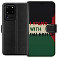 Miniatyrbilde 1 av 3: Samsung Galaxy S20 Ultra Lommeboketui Stå opp for Palestina -