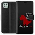 Miniatyrbillede 1 af 3: Samsung Galaxy A22 5G Tegnebogsetui Dinosaur