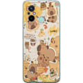 Pikkukuva 1 / 3: Xiaomi Redmi 12C Läpinäkyvä kuori Kawaii capybara mobilskal med gulliga djurmotiv