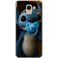 Pikkukuva 1 / 3: Samsung Galaxy J6 Läpinäkyvä kuori Stitch & Napp - vauvateema söpöllä hahmolla