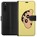 Miniatyrbillede 1 af 3: Sony Xperia 10 II Tegnebogsetui Peeking Shinchan