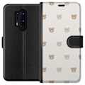 Miniatyrbillede 1 af 3: OnePlus 8 Pro Tegnebogsetui Teddybaggrund - søde teddybjørne