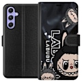Miniatyrbillede 1 af 3: Samsung Galaxy A54 Tegnebogsetui <nl>Labubu Black Energy - Sor