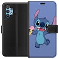 Kompatibelt Lommeboketui til Samsung Galaxy A32 5G Glad Stitch