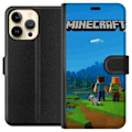 Miniatyrbillede 1 af 3: Apple iPhone 14 Pro Max Tegnebogsetui Minecraft Key Art