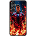 Pikkukuva 1 / 3: Samsung Galaxy S24 FE Läpinäkyvä kuori Ronaldo Inferno - jalkapallolegenda liekeissä