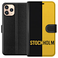 Miniatyrbillede 1 af 3: Apple iPhone 11 Pro Tegnebogsetui Stockholm – fodbold