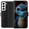 Miniatyrbillede 1 af 3: Samsung Galaxy S22+ 5G Tegnebogsetui Stitch & Napp - babytema
