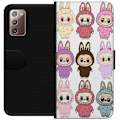 Miniatyrbilde 1 av 3: Samsung Galaxy Note20 Lommeboketui Labubu Pink Monster - Popku