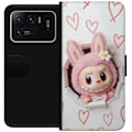 Pikkukuva 1 / 3: Xiaomi Mi 11 Ultra Lompakkokotelo Labubu Sydän Taustakuva Pop Mart Rakkausteema Hahmodesign Suosittu Motiivi Keräilytaideteossarja