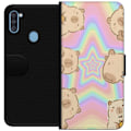 Pikkukuva 1 / 3: Samsung Galaxy A11 Lompakkokotelo Kawaii Capybara Galaxy Söp