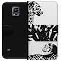 Pikkukuva 1 / 3: Samsung Galaxy Note 4 Lompakkokotelo Leopard Faces