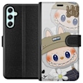Pikkukuva 1 / 3: Samsung Galaxy A34 Lompakkokotelo Labubu Minimal Mood - Yksink