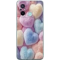 Miniatyrbillede 1 af 3: Xiaomi Redmi 12C Gennemsigtig cover Hjerter Kærlighed Grafisk Design Romantisk Motiv Populær Symbol Grafisk Mønster Dekoration