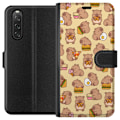 Pikkukuva 1 / 3: Sony Xperia 10 V Lompakkokotelo Kawaii capybara puhelinkotelo useilla söpöillä hahmoilla