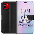 Pikkukuva 1 / 3: Samsung Galaxy A03 Lompakkokotelo Panda Kynärme