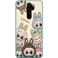 Pikkukuva 1 / 3: Xiaomi Redmi Note 8 Pro  Läpinäkyvä kuori Labubu Pastel Col