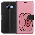 Pikkukuva 1 / 3: Samsung Galaxy S8 Lompakkokotelo Kawaii Piggy