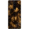Kompatibelt Mobildeksel til OnePlus 8 Gullfargede blomster gull