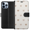 Pikkukuva 1 / 3: Apple iPhone 13 Pro Max Lompakkokotelo Teddy-tausta - söpöt