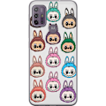 Pikkukuva 1 / 3: Motorola Moto G10 Läpinäkyvä kuori Labubu Macaron Monster -