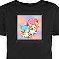 Pikkukuva 1 / 8: Lasten T-paita | Mukava T-paita Lapsille Kawaii Sanrio Kiki Lo musta 9-11 Vuotta