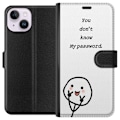 Miniatyrbild 1 av 3: Apple iPhone 14 Plånboksfodral You Don’t Know My Password