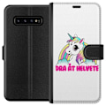 Miniatyrbillede 1 af 3: Samsung Galaxy S10 Tegnebogsetui Unicorn