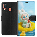 Miniatyrbillede 1 af 3: Samsung Galaxy A20e Tegnebogsetui Labubu Stripe Attack - Strib