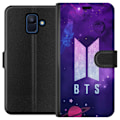 Miniatyrbillede 1 af 3: Samsung Galaxy A6 (2018) Tegnebogsetui BTS