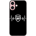 Pikkukuva 1 / 3: Apple iPhone 16 Läpinäkyvä kuori Arsenal
