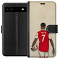Pikkukuva 1 / 3: Google Pixel 6a Lompakkokotelo Arsenal FC Jalkapallo Arsenal FC Motiivi Pelaaja Premier League Englanti Suosittu Urheilulaji Jalkapallotähti Lontoo