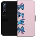 Miniatyrbillede 1 af 3: Sony Xperia 5 II Tegnebogsetui  Stitch Grin & Leg – Perfekt