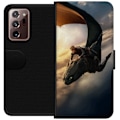 Miniatyrbillede 1 af 3: Samsung Galaxy Note20 Ultra Tegnebogsetui Drage Træner