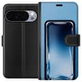 Kompatibel Tegnebogsetui til Google Pixel 11 Pro Abstrakt blå glaseffekt med bløde overgange og blanke reflektioner blå