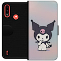 Miniatyrbillede 1 af 3: Motorola Moto E7 Power Tegnebogsetui Kawaii Sanrio Kuromi